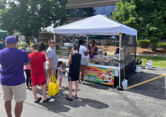 Farmers Market Stand