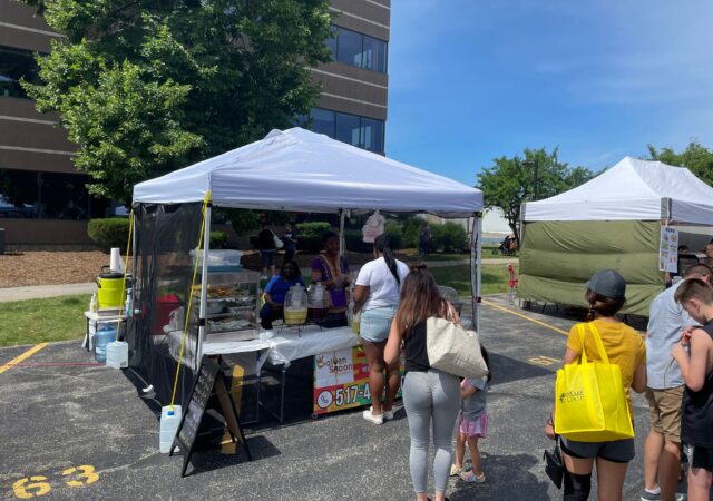 Farmers Market Stand