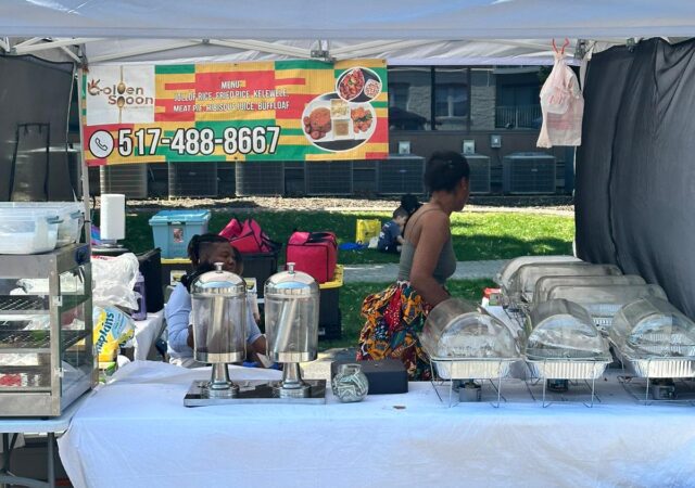 Farmers Market Stand
