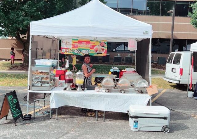 Farmers Market Stand
