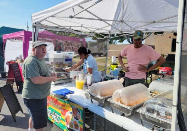 Farmers Market Stand