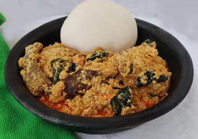 Fufu + Egusi Soup