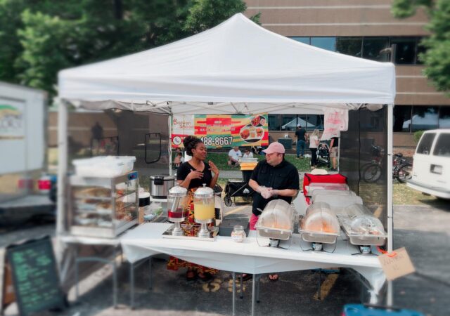 Farmers Market Stand