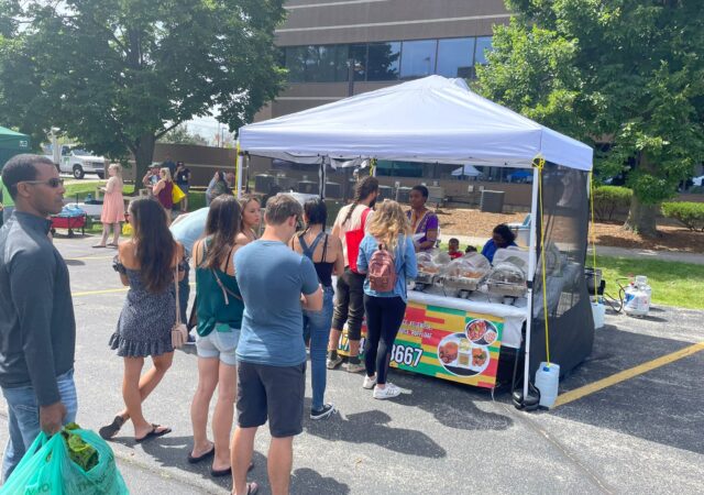 Farmers Market Stand